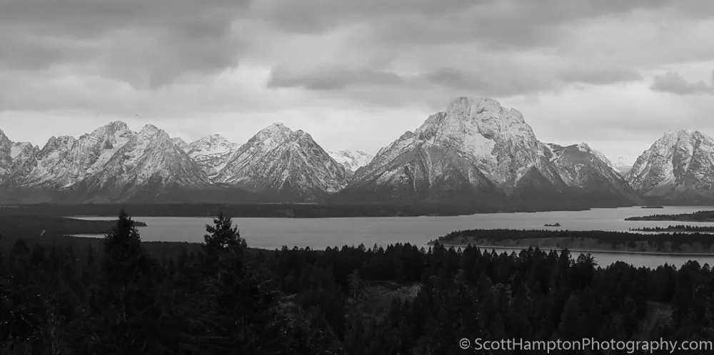 Mt. Moran, Jenny Lake Overlook