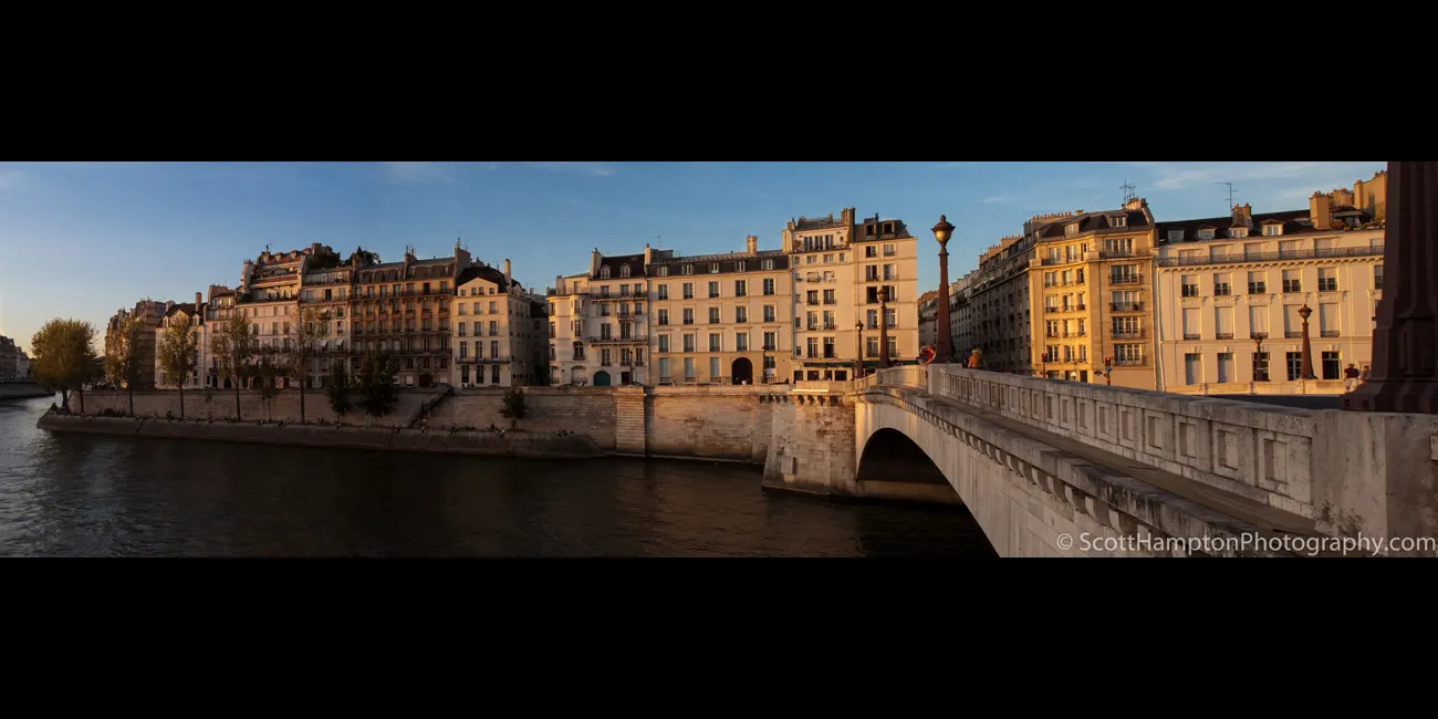 Appartements le long du quai d'Orléans