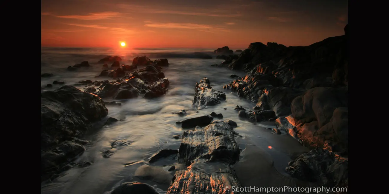 Pescadero… The last streaks of light