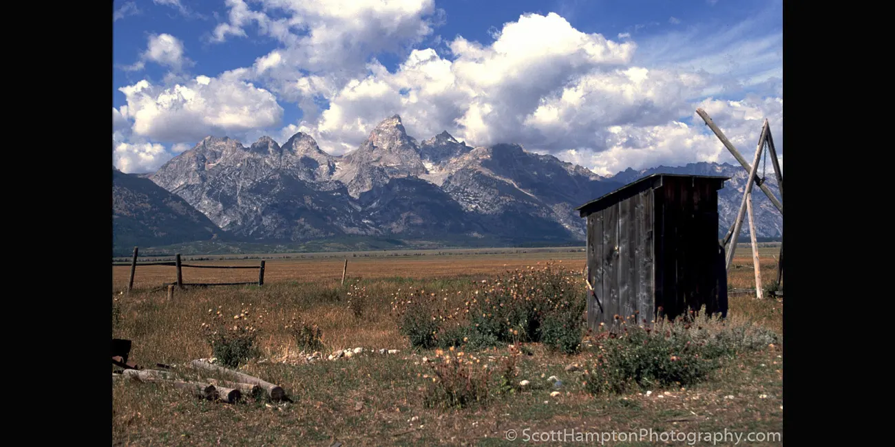 Teton Outhouse